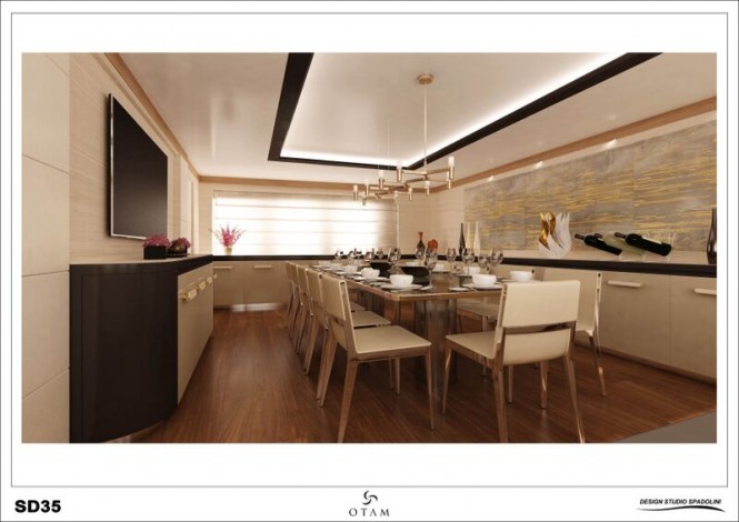 Luxury yacht GIPSY - Dining