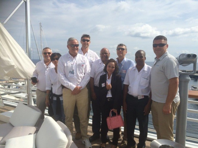 Monaco Yacht Show 2015 Asia Pacific Superyachts agents - Photo by Asia Pacific Superyachts