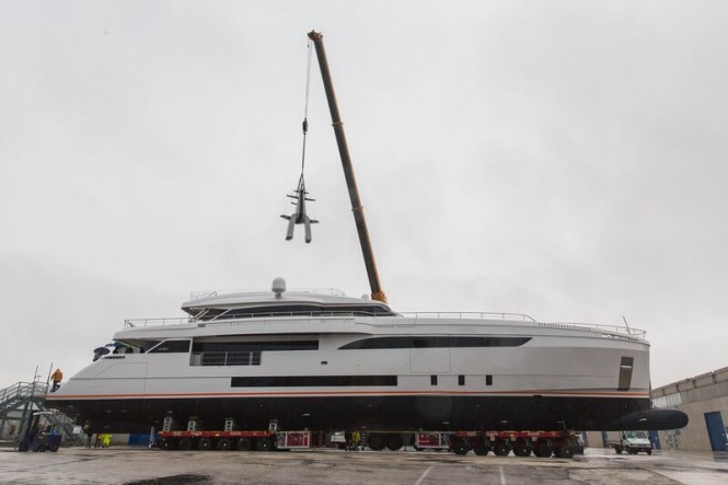 Motor yacht GENESI at launch