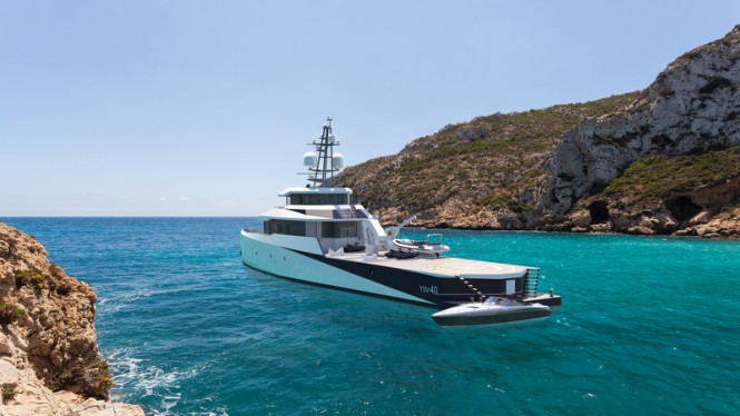PIRIOU YSV 40 - aft view - Image credit to PIRIOU