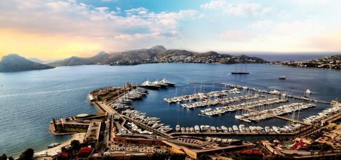 Palmarina Bodrum - Birds View