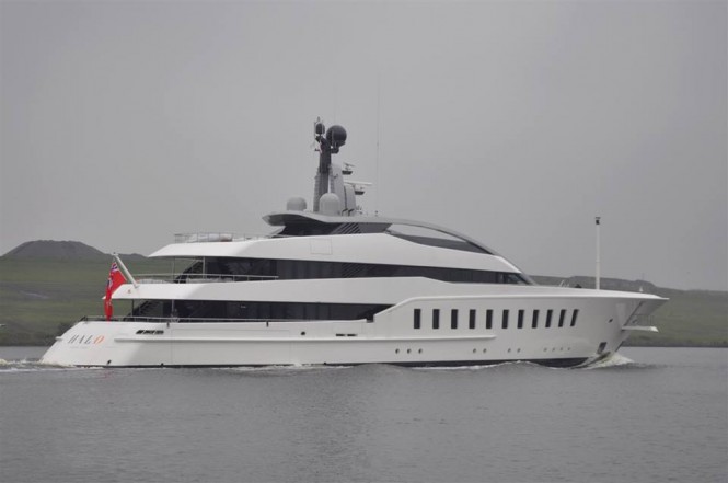 Super Yacht HALO - Photo by Jan Ramaker and Feadship Fanclub