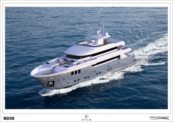 Superyacht GIPSY - underway