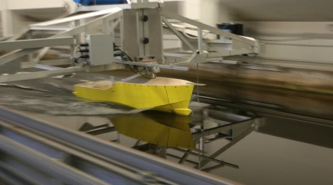 ILUMEN 26 superyacht tank test