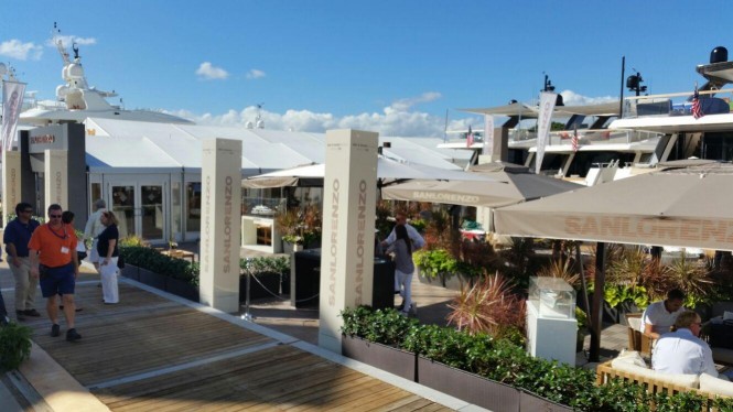 Impressive Sanlorenzo's Stand at FLIBS 2015