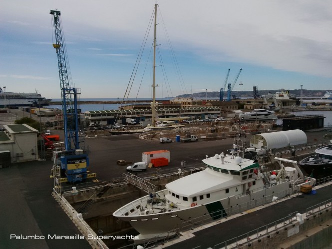 Luxury Superyachts at Palumbo Marseille