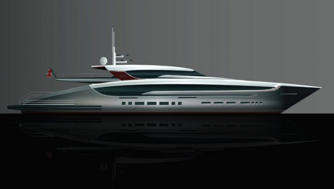 Luxury superyacht Sunrise 150 Open design by Sunrise Yachts and Focus Yacht Design