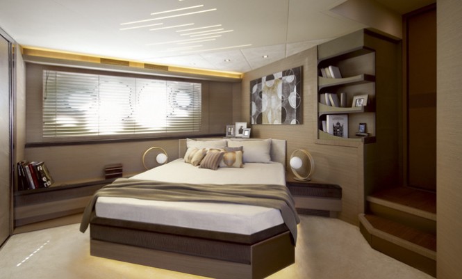 MCY 70 Yacht - Cabin