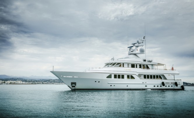 Motor yacht LADY INDIA (ex Katrion, #665) by Feadship with interior design by Versteegh-Design - Photo by Peter Baas