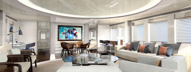 RUYA superyacht - Skylounge