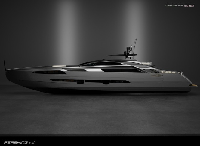 Superyacht Pershing 140
