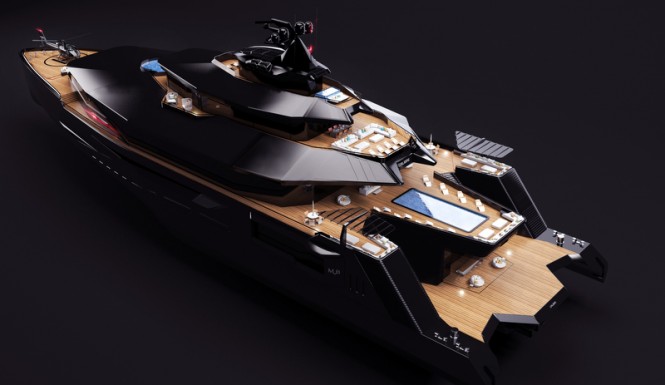 102M CALIBRE concept - aft view