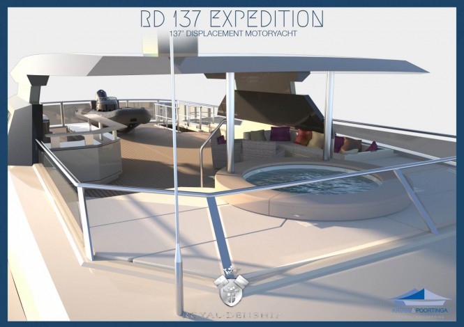 137-foot Expedition yacht by Royal Denship