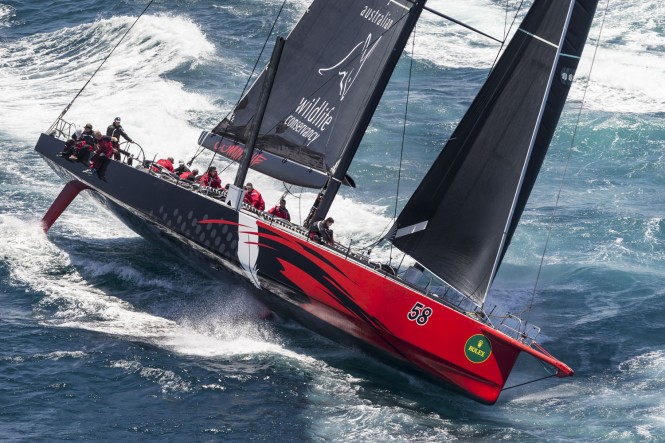 COMANCHE destined for Rolex Sydney Hobart - CREDIT ROLEX Carlo Borlenghi