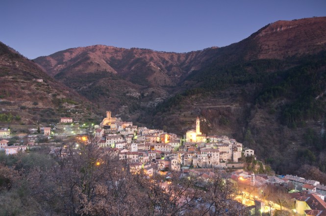 Charming Luceram in France