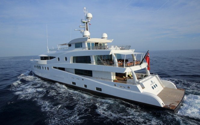 MADAME KATE by AMELS - aft view