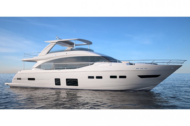 New Princess 75 by Princess Yachts