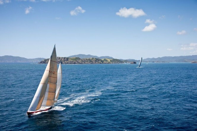 Steinlager 2 at NZ Millennium Cup 2015 - Image by Jeff Brown