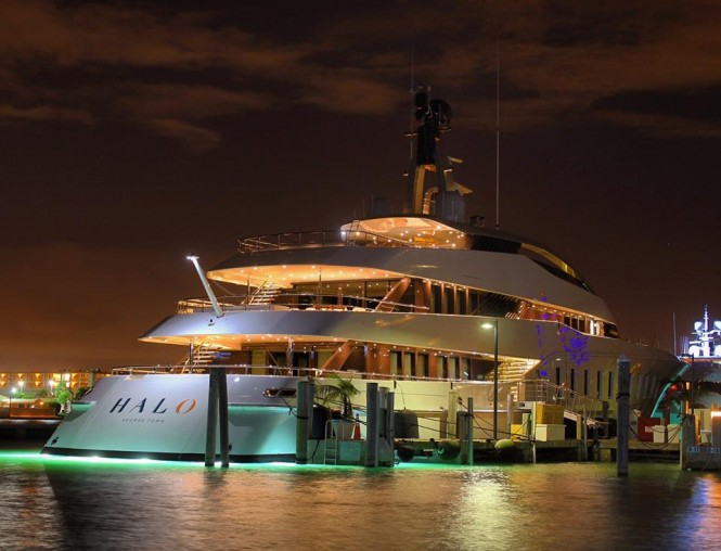 Striking HALO by Feadship at Miami Beach Marina - Photo by Yang Jiang/@jeffjy23 and Feadship Fanclub