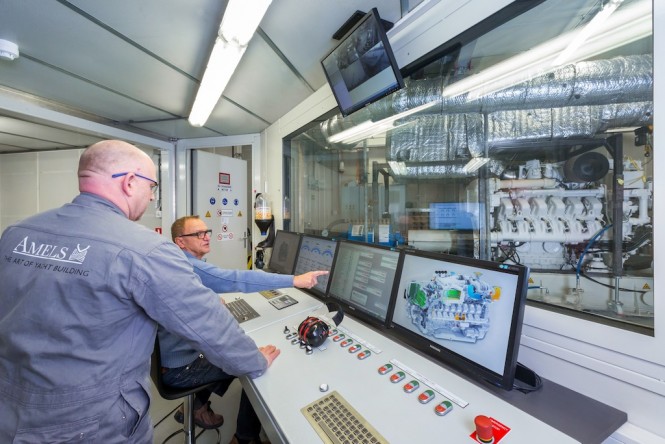 AMELS 188 TIER III engine test