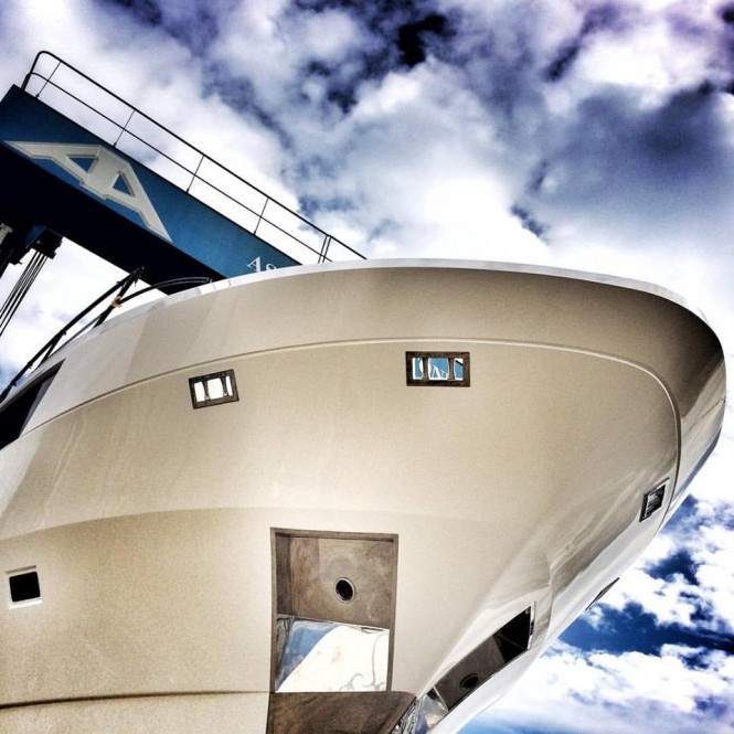 Astondoa 110 Century at launch - Image by Astondoa