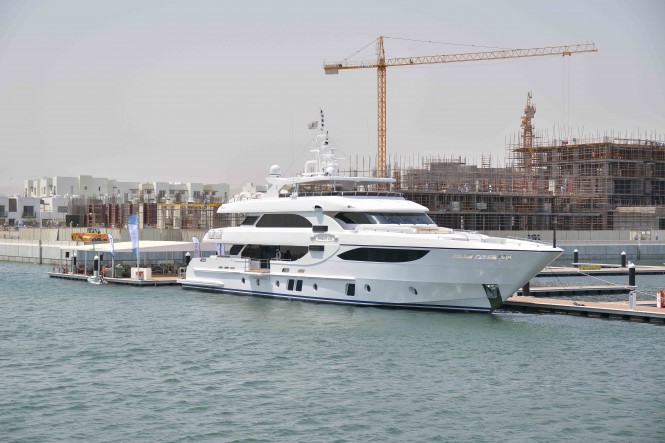 The Majesty 135 in Almouj Marina
