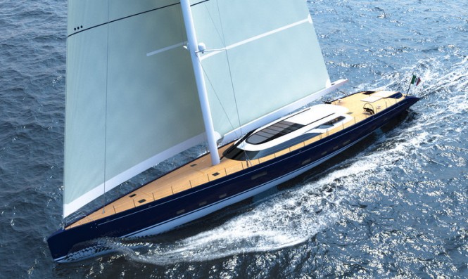 Blue Sapphire at full speed