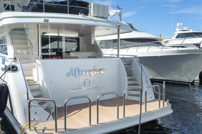 AFTERGLOW by Ocean Alexander - aft view
