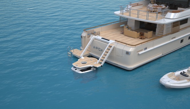 Arcana by Horacio Bozzo Design - submarine custom-launch and recovery platform