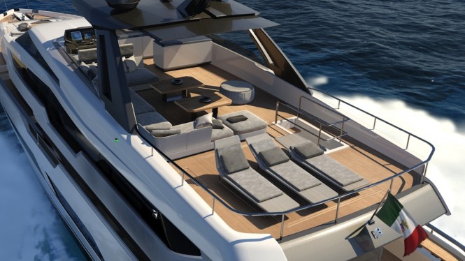 Ferretti Yachts 850 flybridge