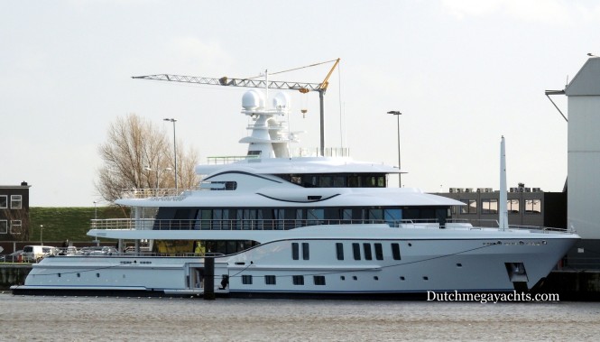 First AMELS 242 Project FREEFALL - Image by Dutchmegayachts