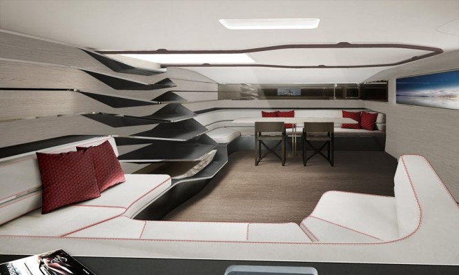 Interior of fourth WallyCento designed by Pininfarina