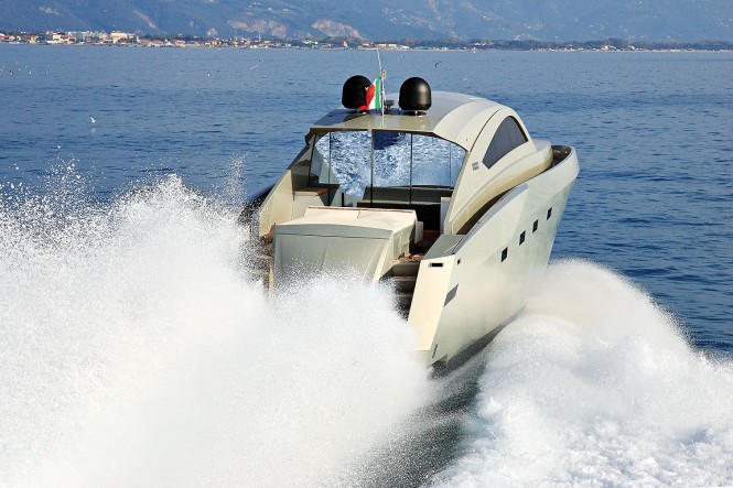 22m Yacht by Virgin Concept Yachts - aft view running