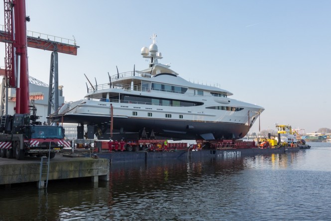 AMELS 55m ready to hit the water