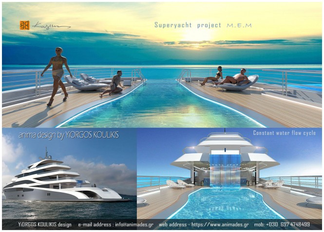 George Koulikis project  MEM - swimming pool