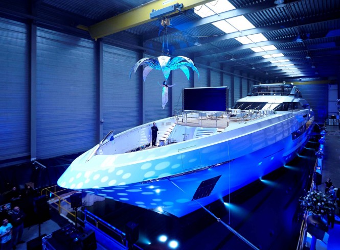 Heesen superyacht GALACTICA SUPER NOVA christening -  Dick Holthuis