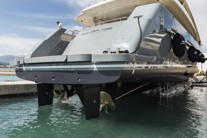 SARP 46 entering water - Photos  by Hakan Yesil