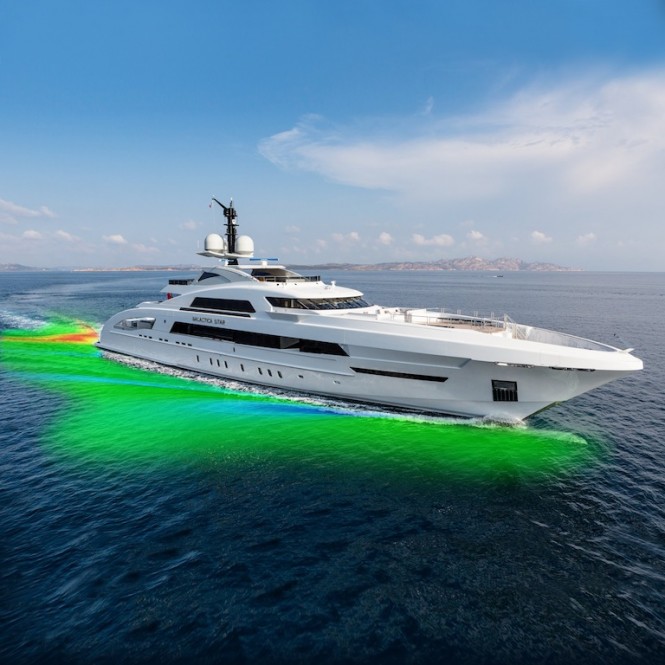 Galactica Star Superyacht - Image credit to Van Oossanen