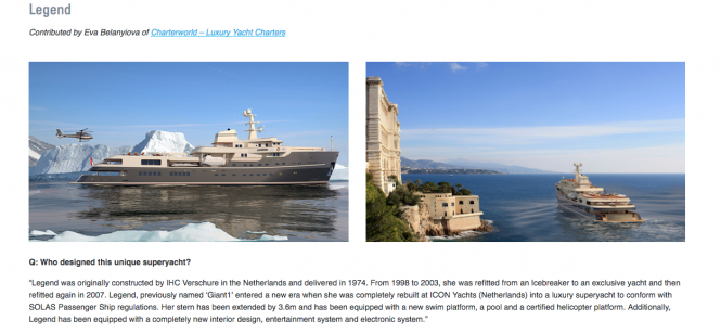 LEGEND on AirCharter.co.uk