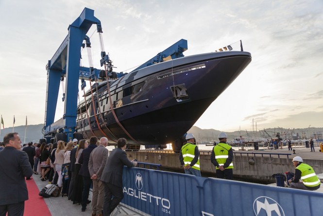Launch of Baglietto 46M FAST