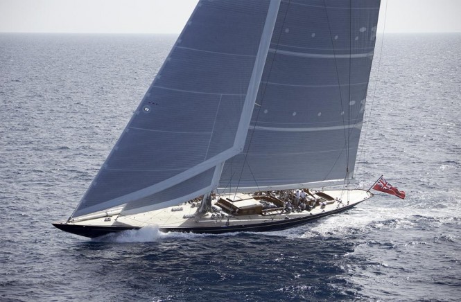J-Class Yacht TOPAZ Lanzarote November 2015