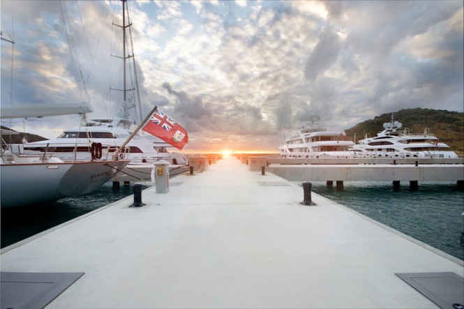 The Marina at Christophe Harbour