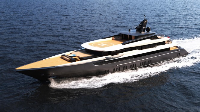 Ferrari Franchi aluminium superyacht F60