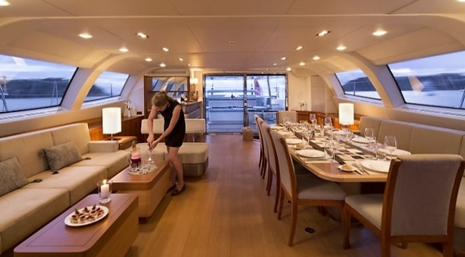 Sail yacht TWILIGHT - galley