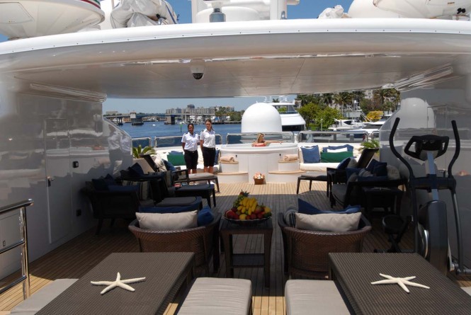 Yacht AZTECA II -  Sundeck