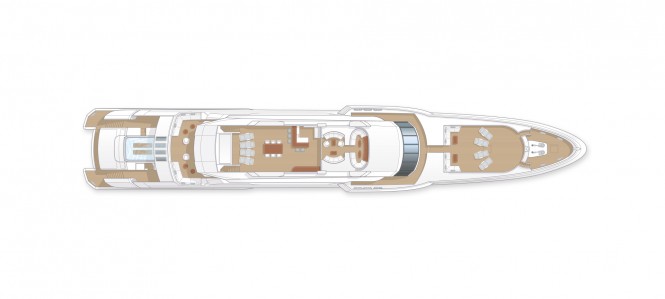 70M Galactica Super Nova sundeck by Heesen