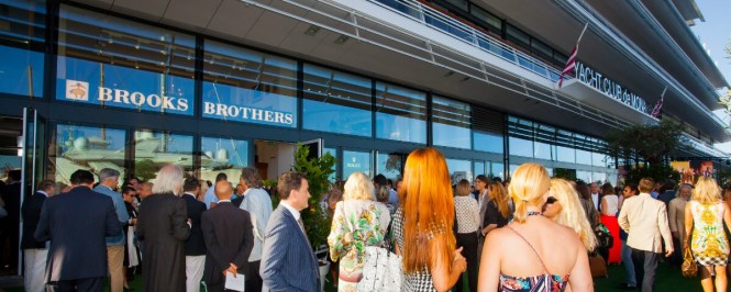 Brooks Brothers, America’s oldest apparel brand, in cooperation with the Ferretti Group, a world leader in the design, construction and sale of motor yachts and pleasure vessels, hosted a cocktail reception at the Brooks Brothers Monaco retail location at the prestigious Yacht Club de Monaco in Monte Carlo
