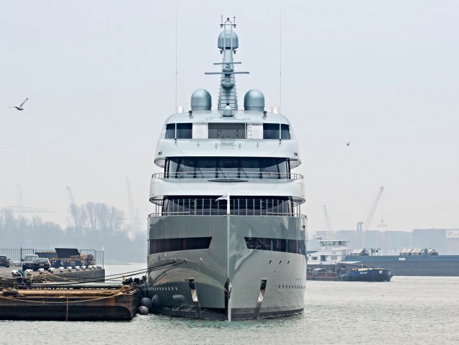 M/Y Savannah. Photo by Frans Berkelaar