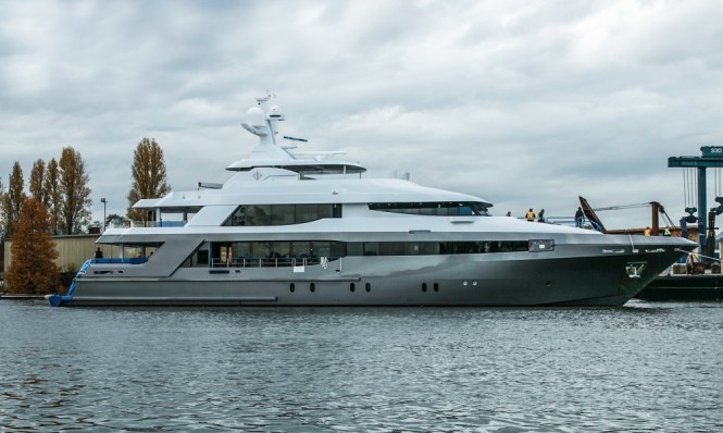 Superyacht Crescent 145 Launch  