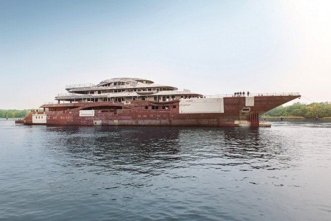 111m Mega yacht project TIS by Lurssen